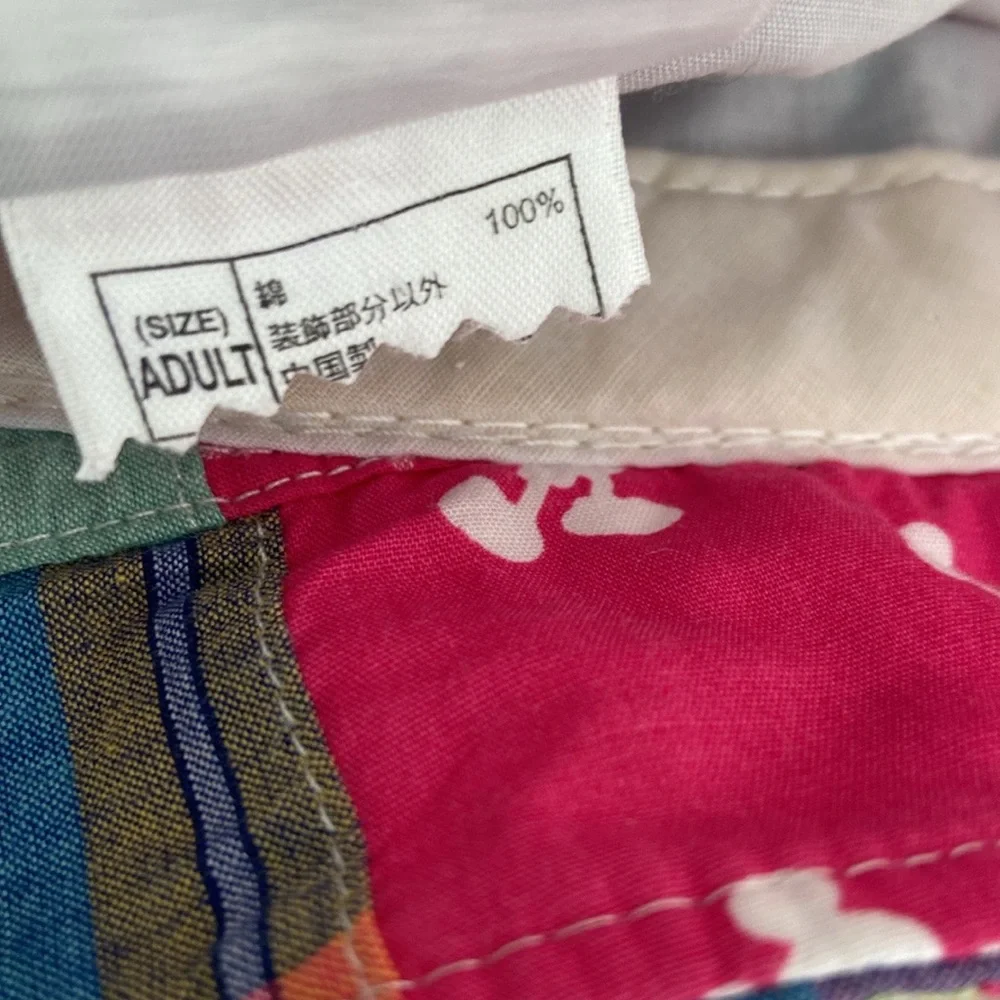 Adult Size Pink Plaid Preppy Classic Disney Mickey Mouse Bucket Hat - Picture 4 of 9